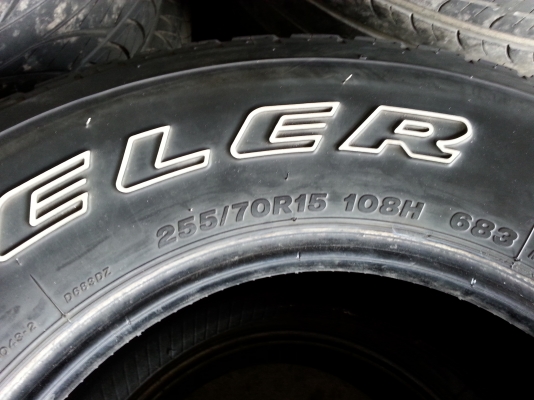 ขอขายยางบริดสโตน ขอบ15/ 225/ 70 /1คู่ครับ 1500 บาท