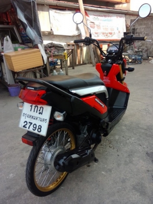 Honda Zoomer X ปี 2556 รถสวยมากๆ พร้อมเล่ม ราคาถูกๆครับ