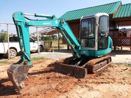 ให้เช่าแบคโฮเล็กpc30 มีหัวแย๊กปูน ร์้อป่ารื้อถนน จ.ขอนแก่น