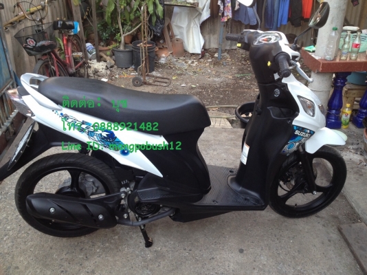 ขาย Suzuki Nex สีขาว ปี 2014 วิ่ง 1900 กิโล ราคา 21900 บาท