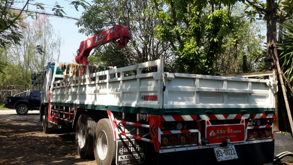 ขายรถ10ล้อ HINO FL8J ซีรี่ 500 ติดเครน เครน 5ตันสวยพร้อมใช้