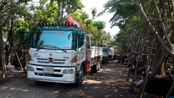 ขายรถ10ล้อ HINO FL8J ซีรี่ 500 ติดเครน เครน 5ตันสวยพร้อมใช้