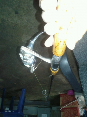 คันเบ็ดพร้อมรอกแถมสปูน 2 อัน