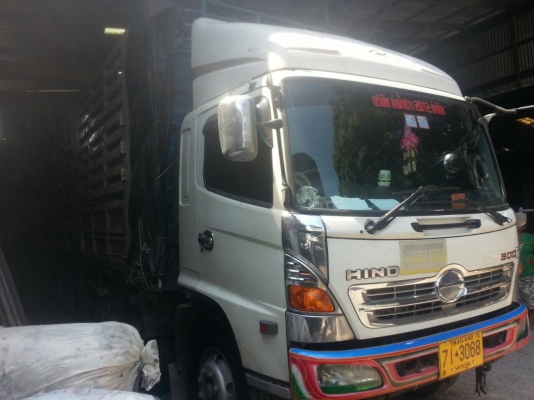ขายรถบรรทุก 20 ล้อพ่วงแม่ลูกคอกเกษตรไม่ดัมพ์ HINO MEGA 220 แรงม้า 12 ล้อยกล้อหลังได้ หางพ่วง 2 เพลา ราคา 1250000