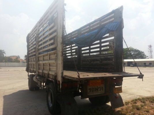 ขายรถบรรทุก 20 ล้อพ่วงแม่ลูกคอกเกษตรไม่ดัมพ์ HINO MEGA 220 แรงม้า 12 ล้อยกล้อหลังได้ หางพ่วง 2 เพลา ราคา 1250000