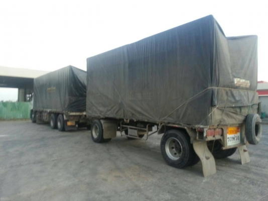 ขายรถบรรทุก 20 ล้อพ่วงแม่ลูกคอกเกษตรไม่ดัมพ์ HINO MEGA 220 แรงม้า 12 ล้อยกล้อหลังได้ หางพ่วง 2 เพลา ราคา 1250000