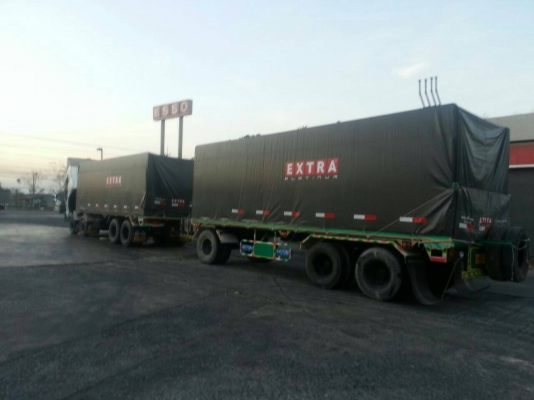 ขายรถบรรทุก 24 ล้อคอกเกษตรไม่ดัมพ์ HINO หัวเปอร์เฟีย 12 ล้อ เครื่อง 260 แรงม้า หางพ่วง 3 เพลา ราคา 1500000