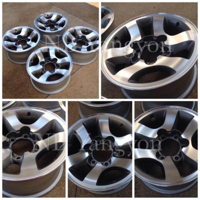 ล้อแม็ก toyota sport rider 6รู ขอบ 15