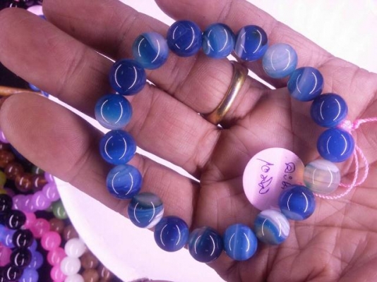 ข้อมือพลอยหินหลากสี