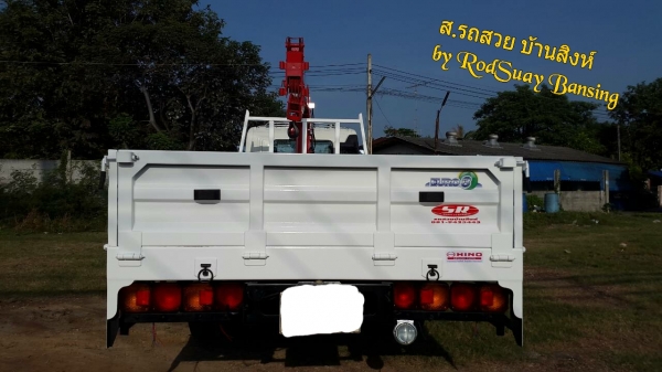 ขาย 6 ล้อ ฮีโน่ เมก้า เครน 3.3 ตัน  175 แรง  ปี 2006 ชมรถก่อนได้ครับ สนใจติดต่อได้ที่  081-9425443