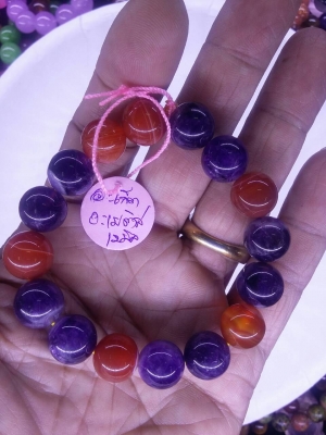 ข้อมือหินพลอยแท้