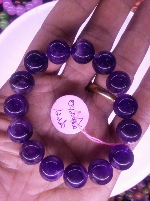 ข้อมือหินพลอยแท้