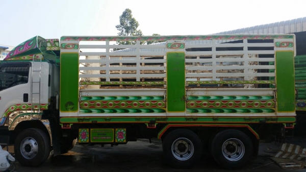 ISUZU FXZ 360 กระบะไม่ดั๊ม พ่วงแม่ลูก ใช้งาน 150,000 ก.ม. ตัวแม่ยางใหม่ ตัวลูกยาง 60\%