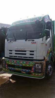 ISUZU FXZ 360 กระบะไม่ดั๊ม พ่วงแม่ลูก ใช้งาน 150,000 ก.ม. ตัวแม่ยางใหม่ ตัวลูกยาง 60\%
