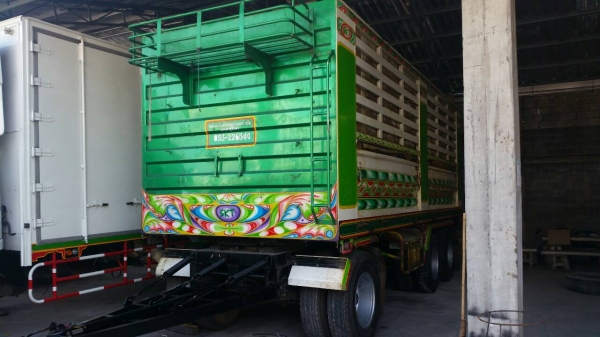 ISUZU FXZ 360 กระบะไม่ดั๊ม พ่วงแม่ลูก ใช้งาน 150,000 ก.ม. ตัวแม่ยางใหม่ ตัวลูกยาง 60\%