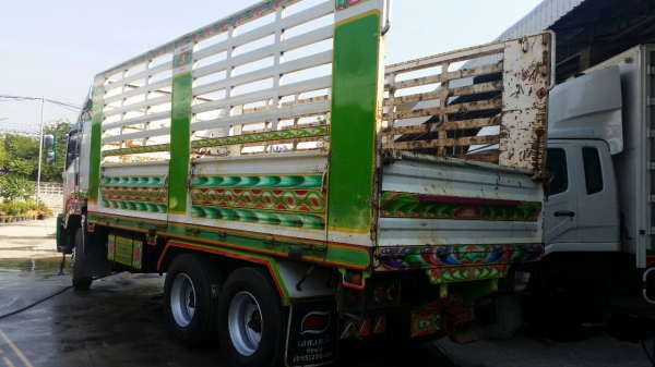 ISUZU FXZ 360 กระบะไม่ดั๊ม พ่วงแม่ลูก ใช้งาน 150,000 ก.ม. ตัวแม่ยางใหม่ ตัวลูกยาง 60\%