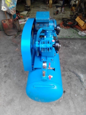 ขายปั้ม PUMA มอเตอร์ 1Hp ถัง 92 ลิตร มีคลิปประกอบ