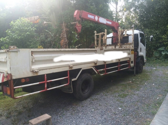 ขายรถ6ล้อISUZU 190แรงม้าติดเครน3.5ตันสภาพพร้อมใช้งานเล่มพร้อมโอนขาย1200000