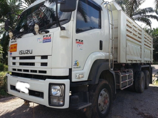 ขายดาวน์550000 รถพ่วง  ISUZU DECA360ปี56ส่งอีก46งวดๆละ80010