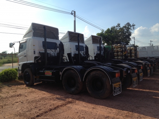 เหลือ 2 คัน ขายตามสภาพ ราคาไม่แพง HIBO MEGA P11C 320 แรงม้าระบบน้ำมันรถพร้อมใช้ พร้อมเล่มทุกคัน หาหัวลากอยู่รีบเลยค่ะ