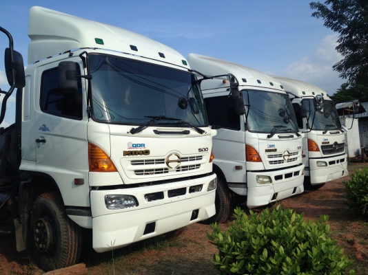 เหลือ 2 คัน ขายตามสภาพ ราคาไม่แพง HIBO MEGA P11C 320 แรงม้าระบบน้ำมันรถพร้อมใช้ พร้อมเล่มทุกคัน หาหัวลากอยู่รีบเลยค่ะ