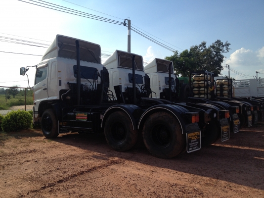 เหลือ 2 คัน ขายตามสภาพ ราคาไม่แพง HIBO MEGA P11C 320 แรงม้าระบบน้ำมันรถพร้อมใช้ พร้อมเล่มทุกคัน หาหัวลากอยู่รีบเลยค่ะ