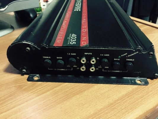 พาวเวอร์แอมป์4CH Powerdrive 4035 พาวเวอร์แอมป์4CH Powerdrive 4035