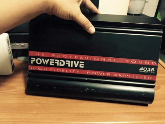 พาวเวอร์แอมป์4CH Powerdrive 4035 พาวเวอร์แอมป์4CH Powerdrive 4035