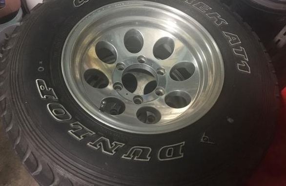 แม๊กซ์หยดน้ำโหดๆ 15"x8"-27 รู139 พร้อมยาง 30"x9.5""ปี13