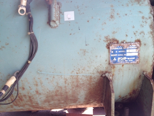 ขายด่วน เครื่องปั่นไฟสภาพดี มือสองจากญี่ปุ่น พร้อมใช้งาน