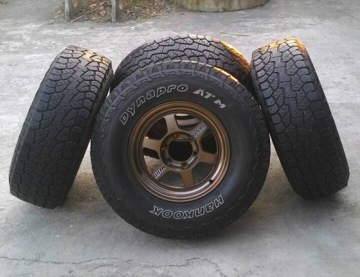 ขาย TE37 พร้อมยาง A/T 265/75R16 สวยๆ