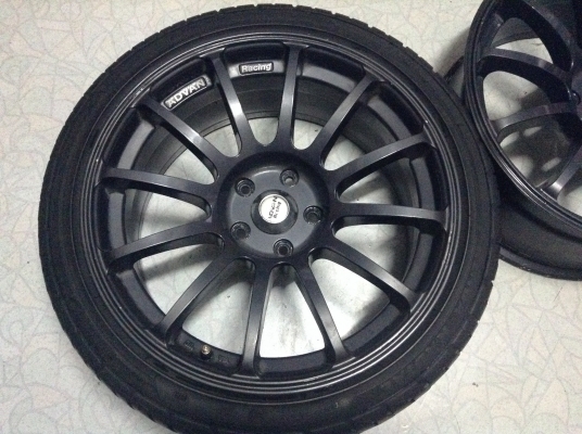 แม็ก Advan Rs ขอบ 18 นิ้วกว้าง 8 นิ้วมีคู่เดียว