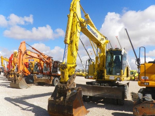 PW200-7K # K40139 : รถขุดล้อยาง รถนอกนำเข้า T.กุ้ง:081-3062283