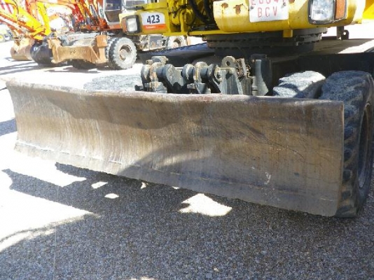 PW200-7K # K40139 : รถขุดล้อยาง รถนอกนำเข้า T.กุ้ง:081-3062283