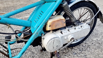 ของขวัญปีใหม่รถมอเตอร์ไซค์ไขลานรถสะสม HONDA PALHOLIDAY