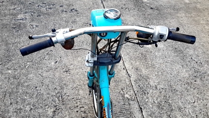 ของขวัญปีใหม่รถมอเตอร์ไซค์ไขลานรถสะสม HONDA PALHOLIDAY