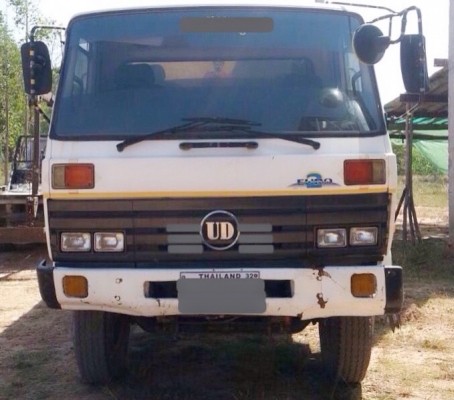 NISSAN UD CLG 180 HP FE6 หกล้อดั๊มพ์ กระบะดั๊มพ์เหล็ก 6 ตันความยาว 3.80 เมตรสภาพสวย เครื่องแน่นแรงไมีเยิ้ม หัวเก๋งบางเดิมไม่มีผุภายในเก๋งคอนโซลสวยครบ พวงมาลัยเพาเวอร์ เบรคทริ๊ปฟี้ ช่วงล่างใหญ่คัชซีสวยเดิมๆ ยาง 9.00 ขอบ 20 สภาพดี 70\% เอกสารทะเบียนครบ ราคาต