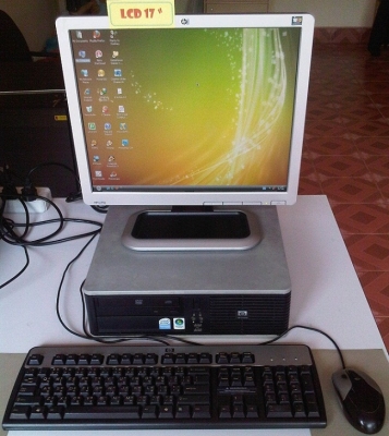 คอมพิวเตอร์ hp DC5800 ครบชุด จอ LCD 17'' ราคา 6700 บาท