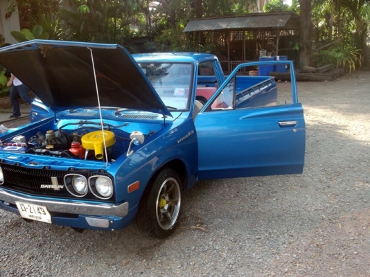 ขายดัทสันช้างเหยียบ 620 สี่ขอไฟนอน   ติดเครื่องเสียง กระจังหน้าแว่น ล้อแม็ก