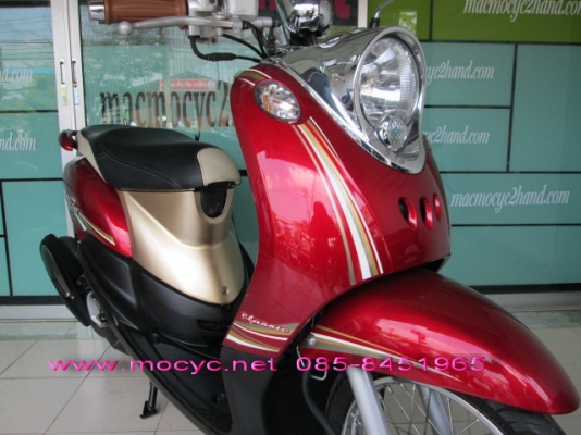 ขาย Finoคลาสสิค  รถปลายปี55 สีแดงไมล์ 3พันโล ตัวท๊อปคลอบไฟเปนโคเมี่ยม 26500