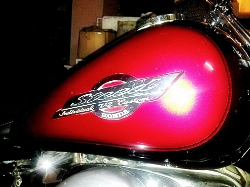 ขาย Honda Steed 400 แดง-ดำ สรรพสามิต แต่งสวยๆเชียงใหม่