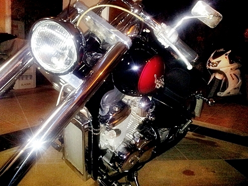 ขาย Honda Steed 400 แดง-ดำ สรรพสามิต แต่งสวยๆเชียงใหม่