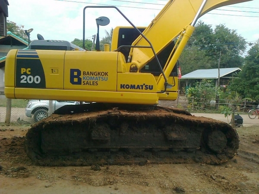 KOMATSU PC 200-8 สภาพสวยเหมือนใหม่ ทำงาน 1,127 ชม. ช่วงล่างเต็มพร้อมใช้งานได้เลย เอกสารเล่มทะเบียนครบพร้อมโอน ราคาต่อรองเงินดาวน์ได้นะครับ