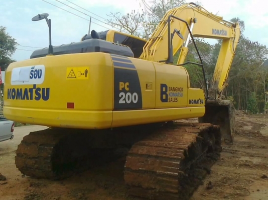 KOMATSU PC 200-8 สภาพสวยเหมือนใหม่ ทำงาน 1,127 ชม. ช่วงล่างเต็มพร้อมใช้งานได้เลย เอกสารเล่มทะเบียนครบพร้อมโอน ราคาต่อรองเงินดาวน์ได้นะครับ