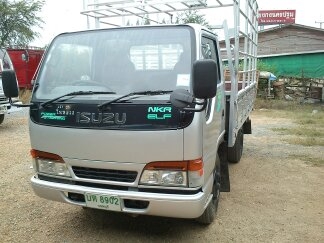 4 ล้อ * ไม่ติดเวลา * ISUZU NKR 120 แรงม้า  *ยาว 3.20 ม.*  รถสวยเดิม *พร้อมใช้ 100\%*