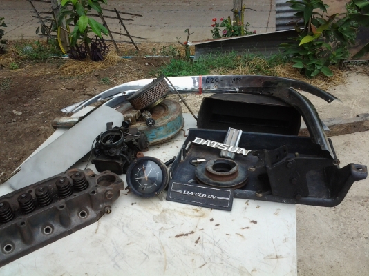 JOECLASSICขายอะไหล่ดัทสัน620ช้างเหยียบเป็นอะไหล่มือสองสภาพดีฤอดออกจากรฤสนใจสอบฤามได้..