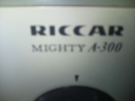 ขายจักรเย็บผ้าญี่ปุ่น riccar เก็บเป็นกระเป๋า