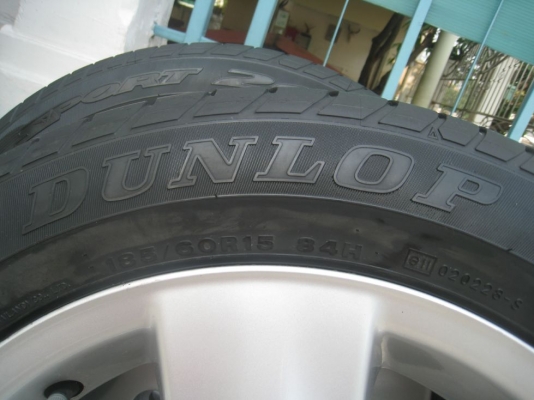 ขายล้อแม็กเดิม TOYOTA VIOS 15" 4/100 +ยางปี10 (081-3747940)