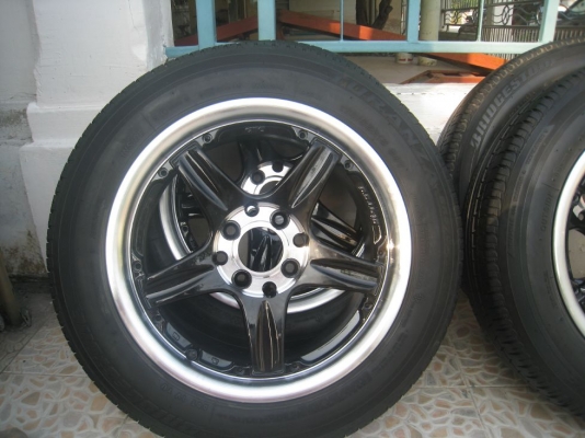 ขายล้อแม็ก Volk racing GTC 15"x6.5" 4 รู 100/114 +ยาง(81-3747940)