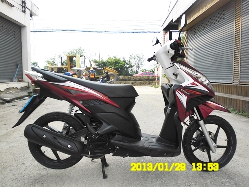 click.iปี53คอมบายเบรคล้อแม็กเครื่องแน่นๆสีสวยมากรถเดิมๆ